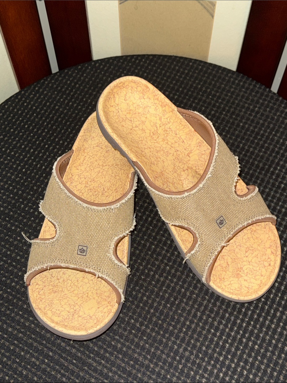 Spenco Beige Women’s Slide Sandals - Casual Comfort